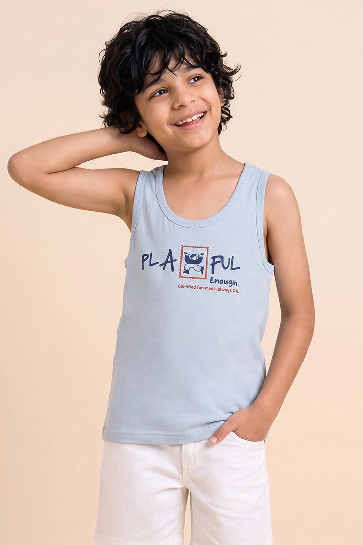 Lee Cooper Boys Printed Vest (Pack of 2) - Multicolor — image 11
